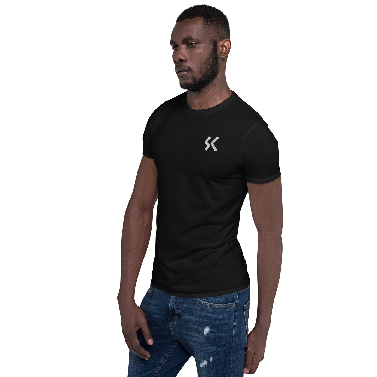 SlangCouture Short-Sleeve Unisex T-Shirt (Embroidery Logo)