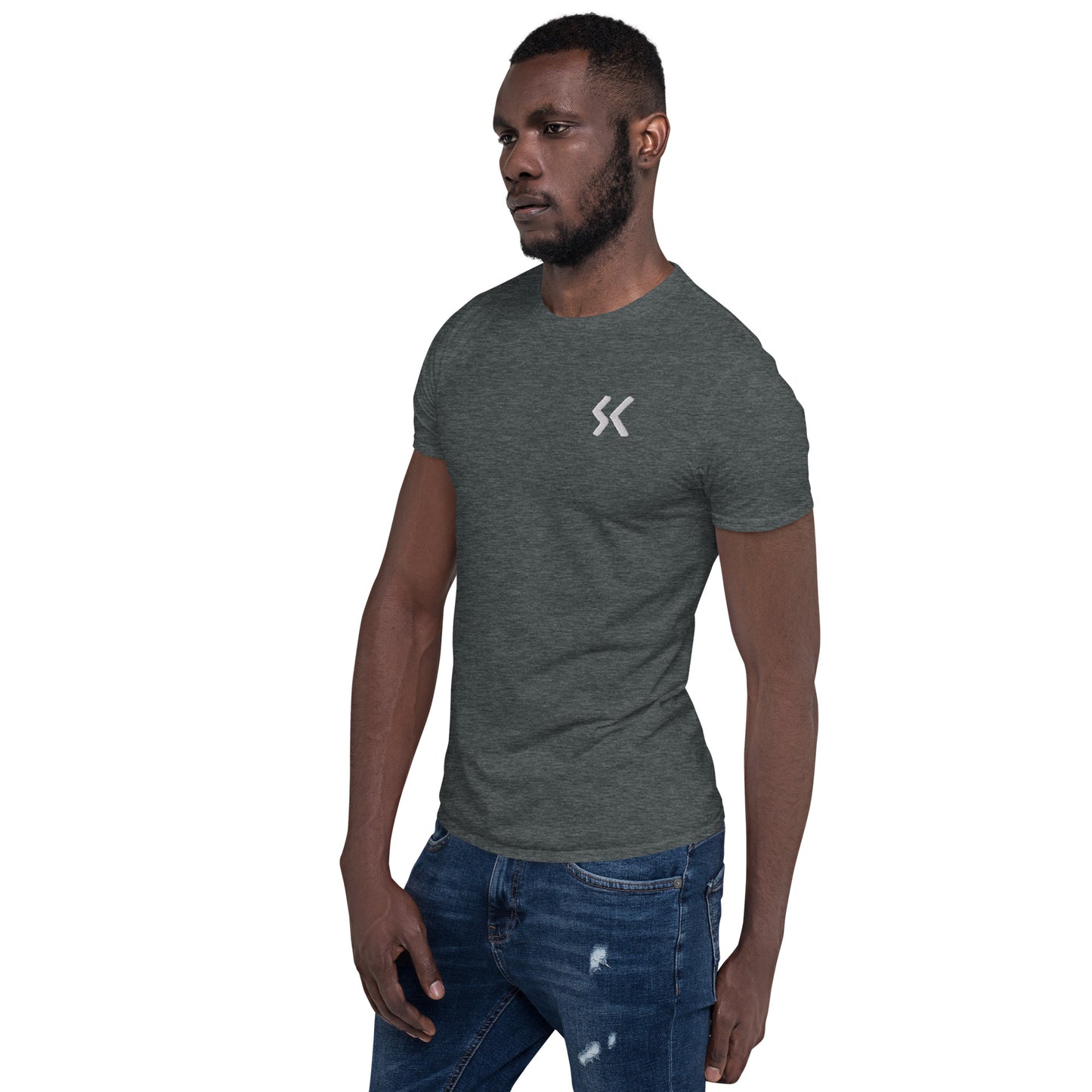 SlangCouture Short-Sleeve Unisex T-Shirt (Embroidery Logo)