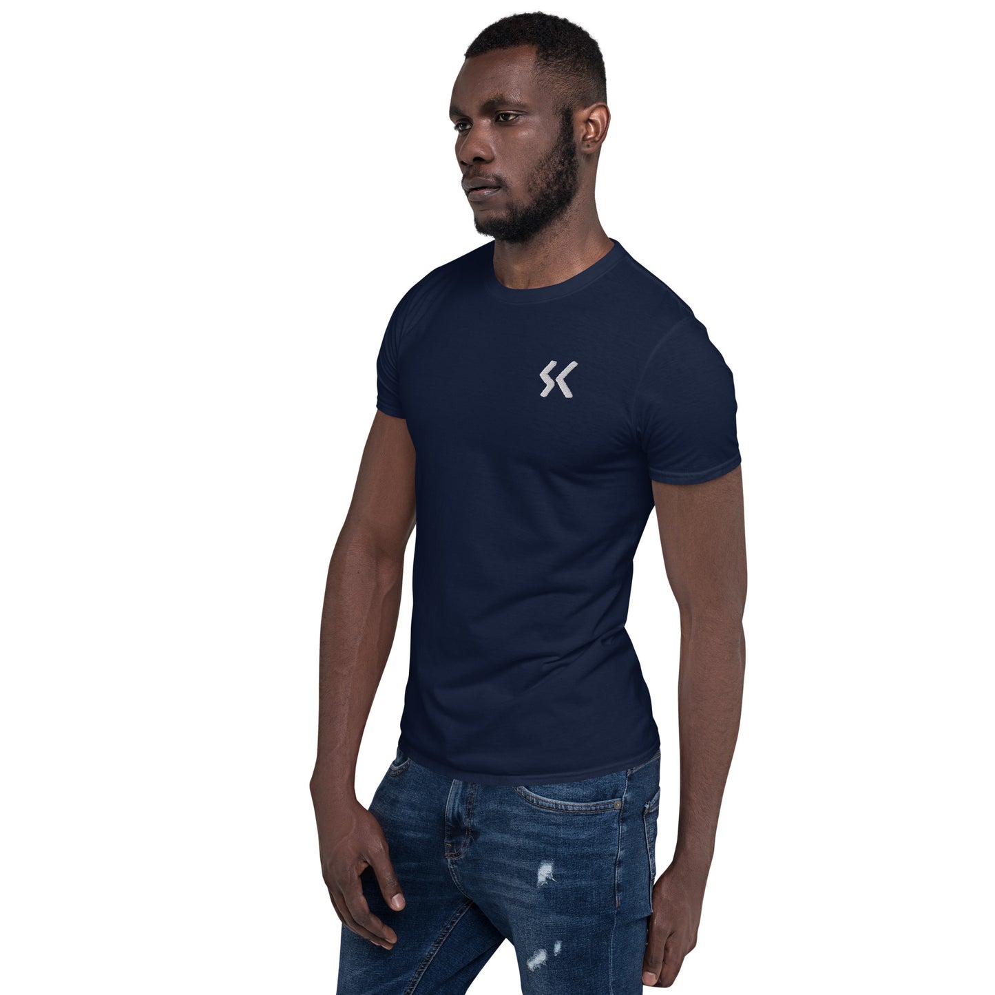 SlangCouture Short-Sleeve Unisex T-Shirt (Embroidery Logo)