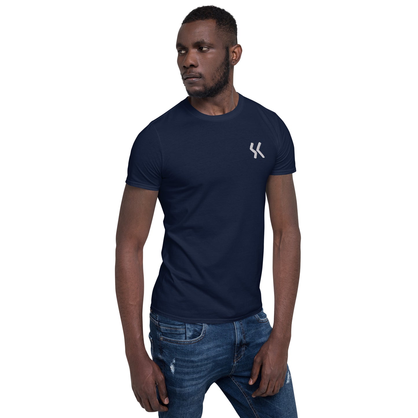 SlangCouture Short-Sleeve Unisex T-Shirt (Embroidery Logo)