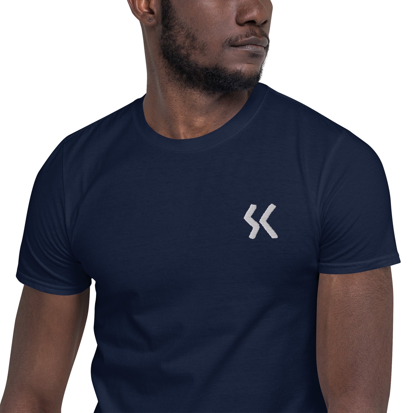 SlangCouture Short-Sleeve Unisex T-Shirt (Embroidery Logo)